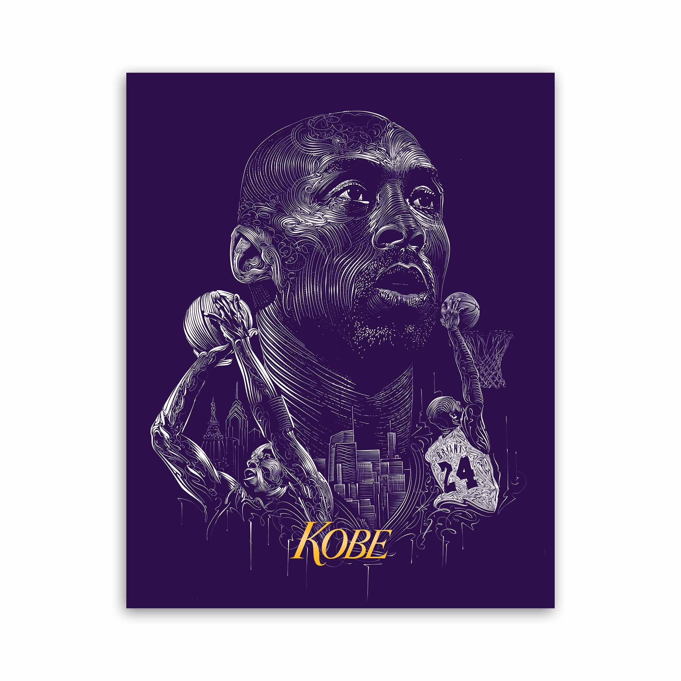 MEDĒIO - "KOBE BRYANT" - POSTER 16x20