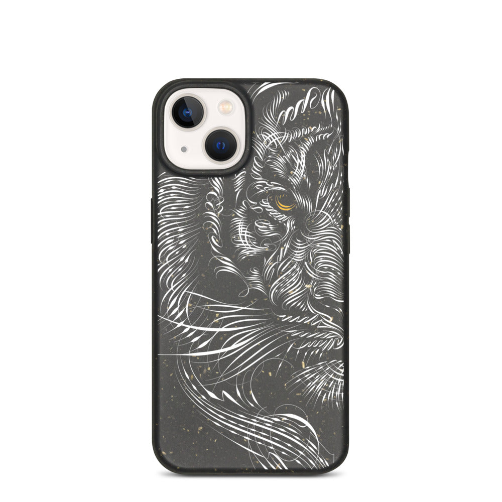 "VALOR" - MEDĒIO -Biodegradable IPhone case (Black/White)