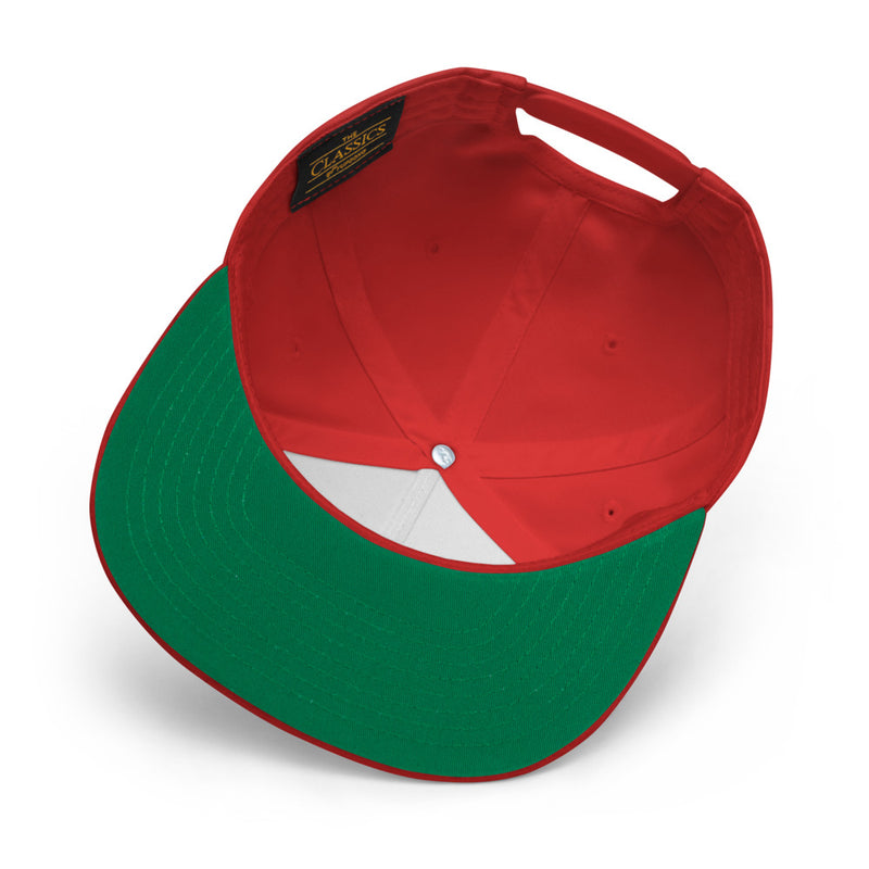 MEDĒIO - Flat Bill Cap (Red)