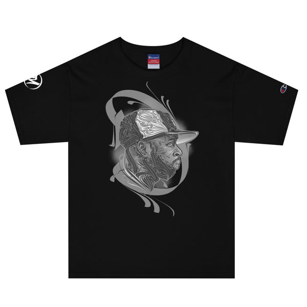 "J Dilla" - MEDĒIO - Men's Champion T-Shirt (Black)