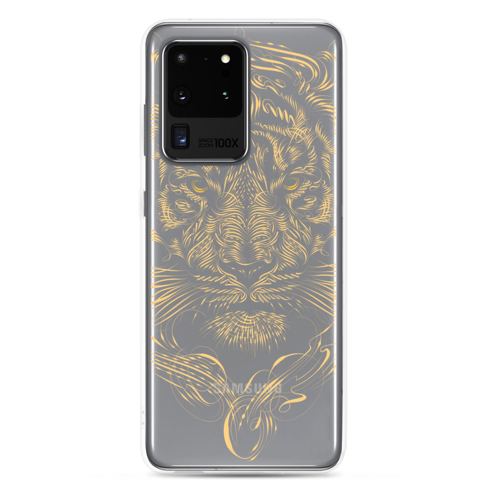 "VALOR" - MEDĒIO - Samsung Case (Black/Cream)
