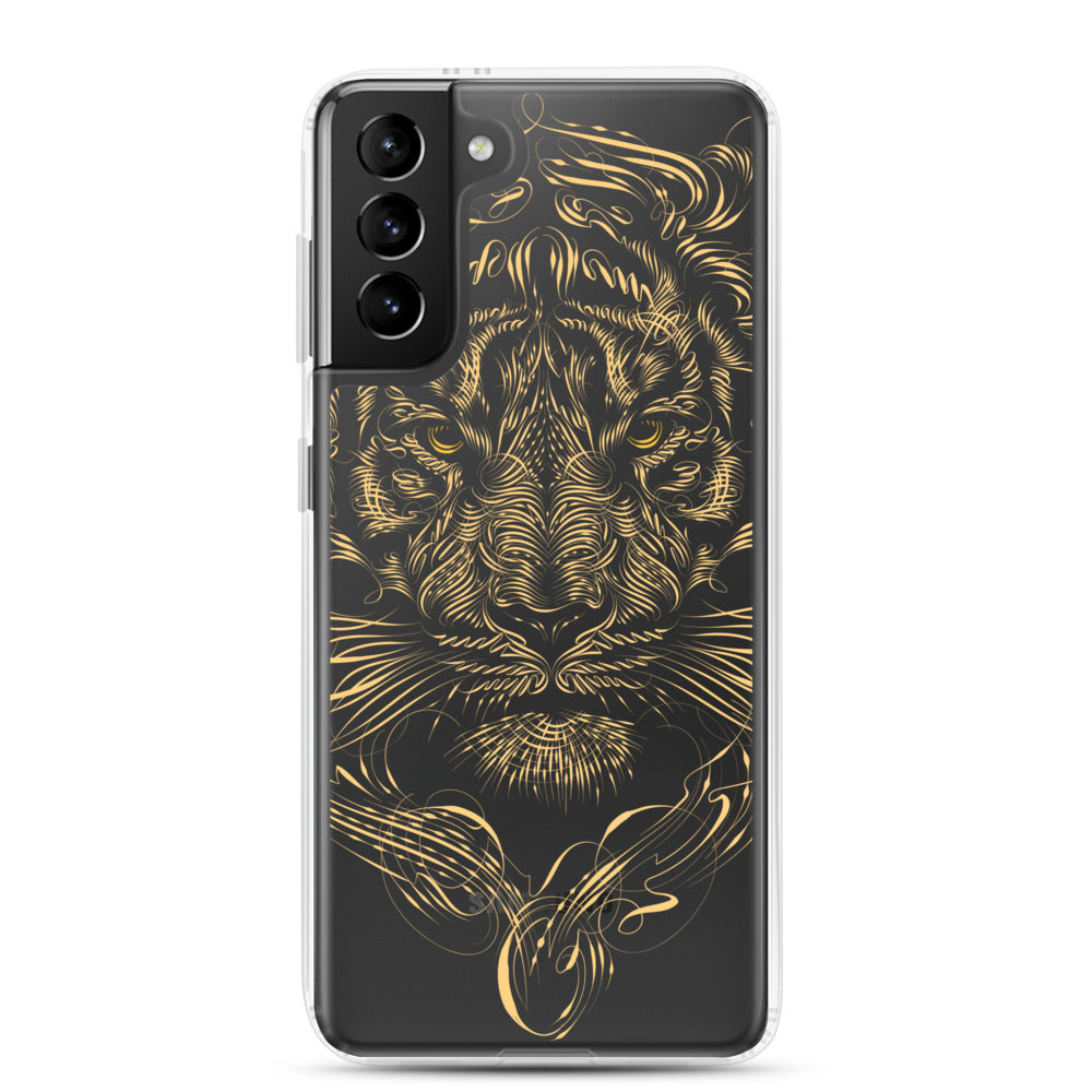 "VALOR" - MEDĒIO - Samsung Case (Black/Cream)