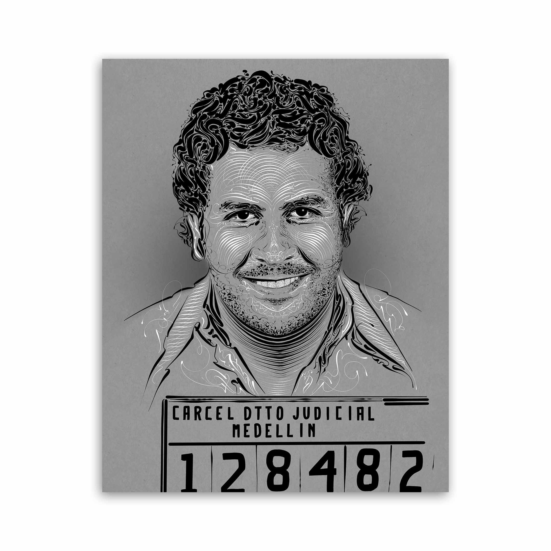 MEDĒIO - "PABLO ESCOBAR" - POSTER 16x20