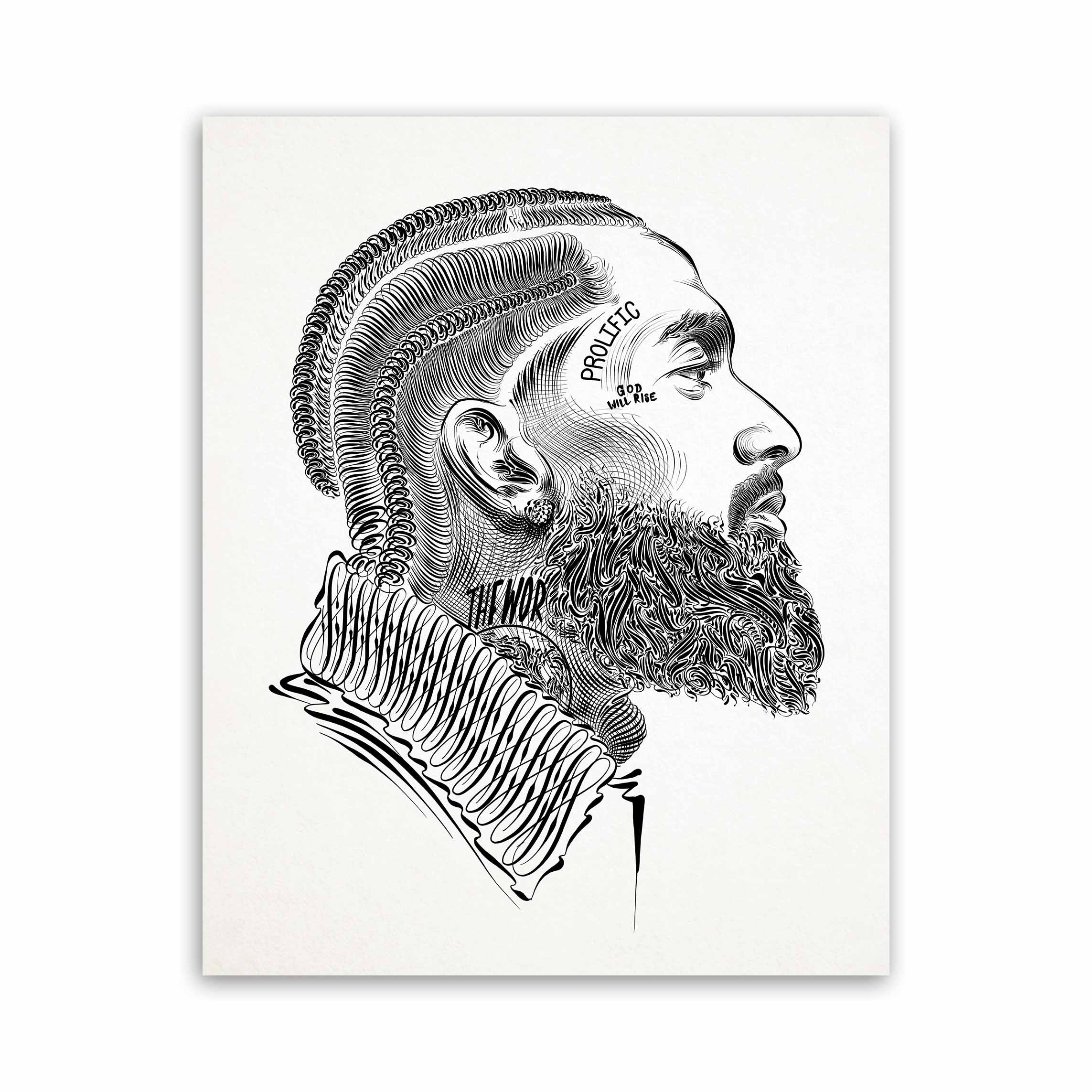 MEDĒIO - "NIPSEY" - POSTER 16x20