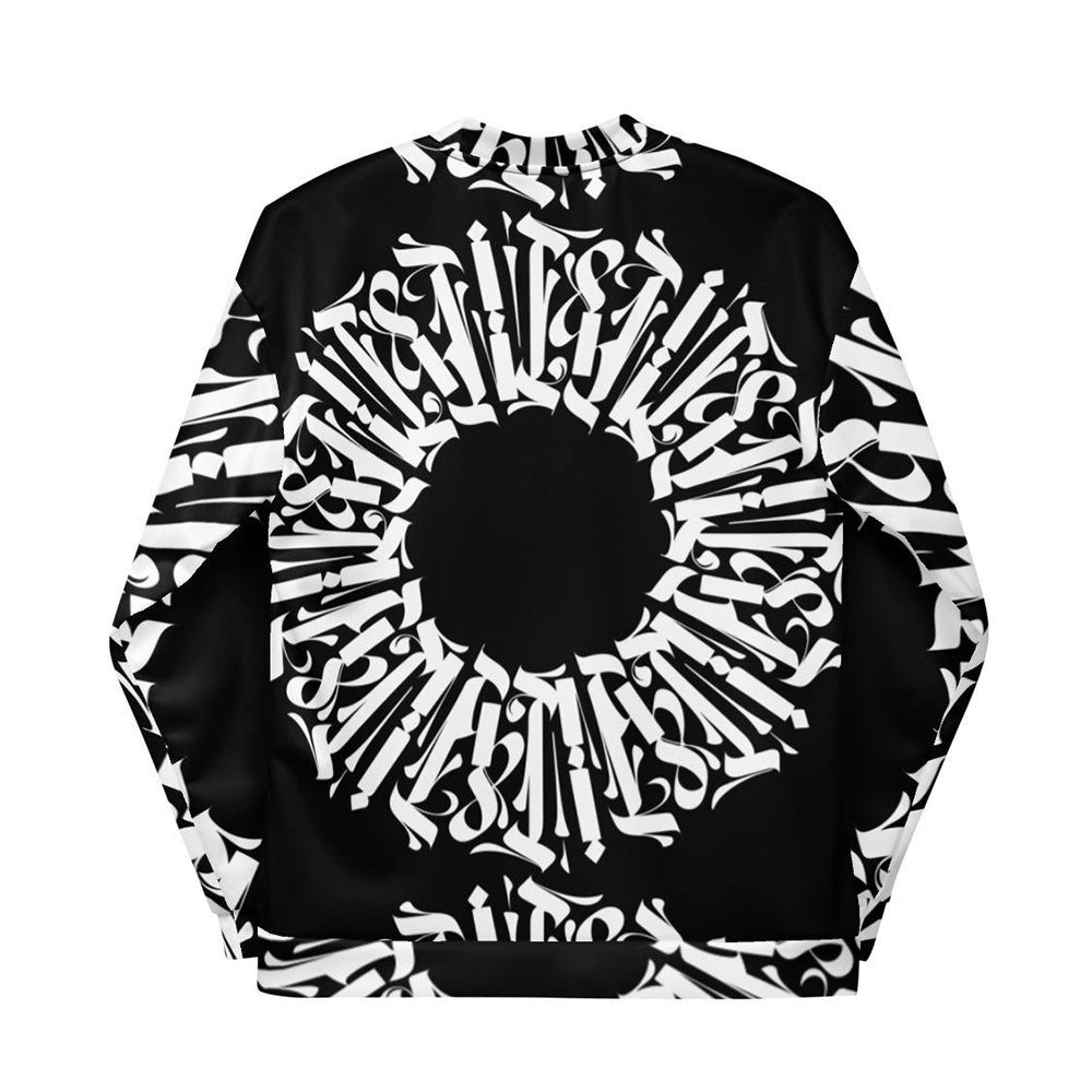 MEDĒIO - Satin Bomber Jacket (Black)