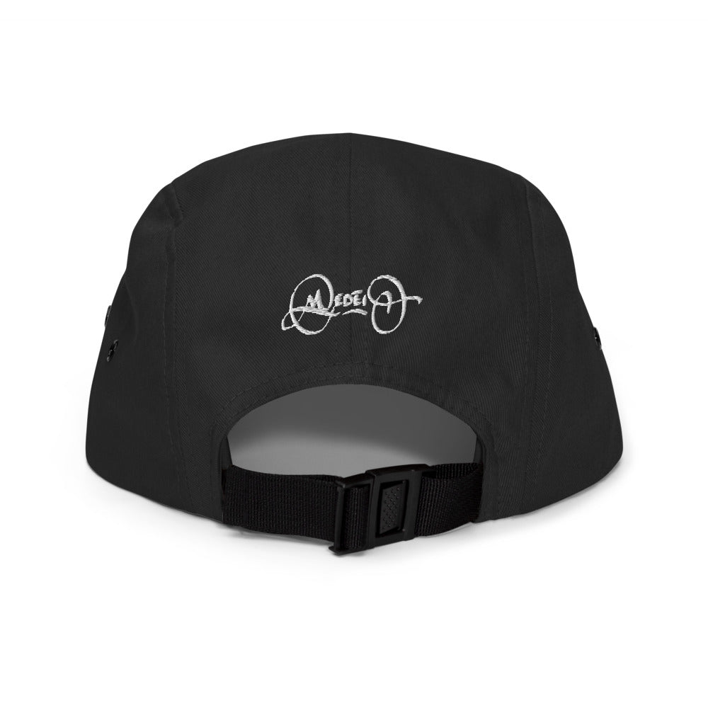 MEDĒIO - Five Panel Cap (Black)
