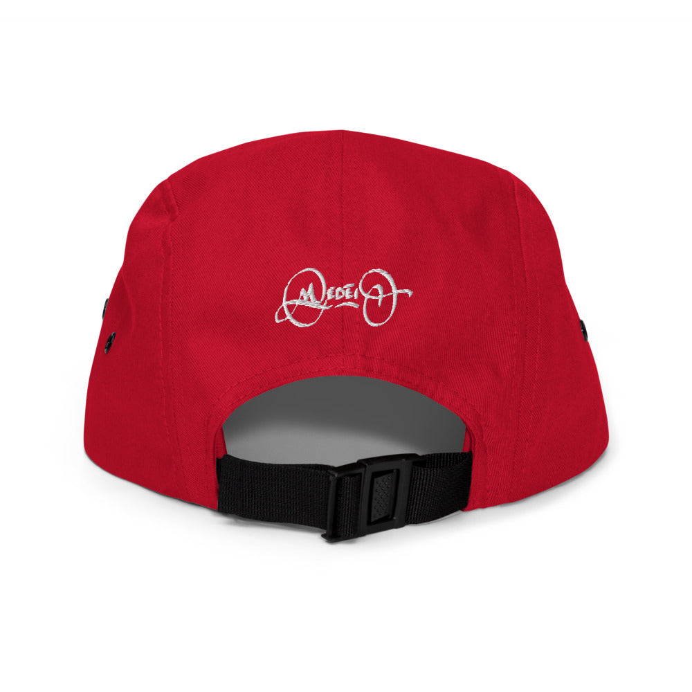 MEDĒIO - Five Panel Cap (Red)