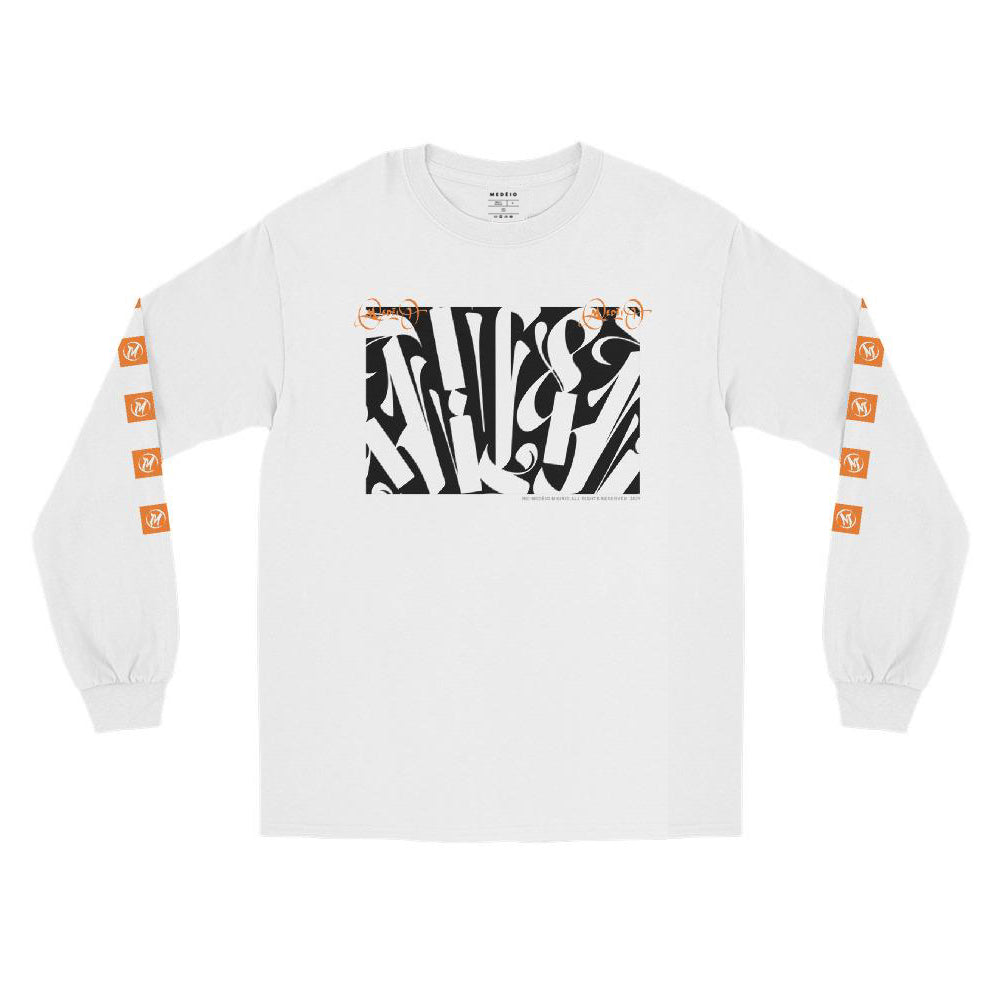 MEDĒIO - Men’s Long Sleeve Shirt (White)