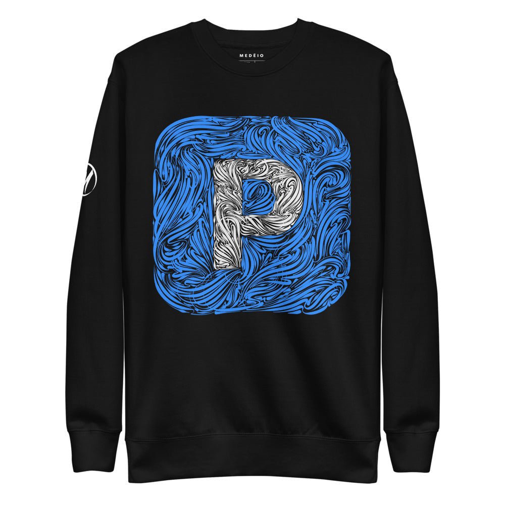 MEDĒIO - Pushing P - Crewneck (Black)