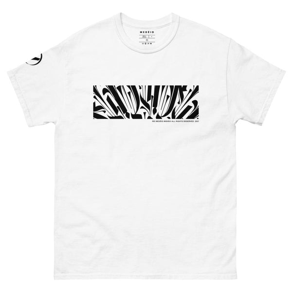 MEDĒIO - Bar Logo - T-Shirt (White)