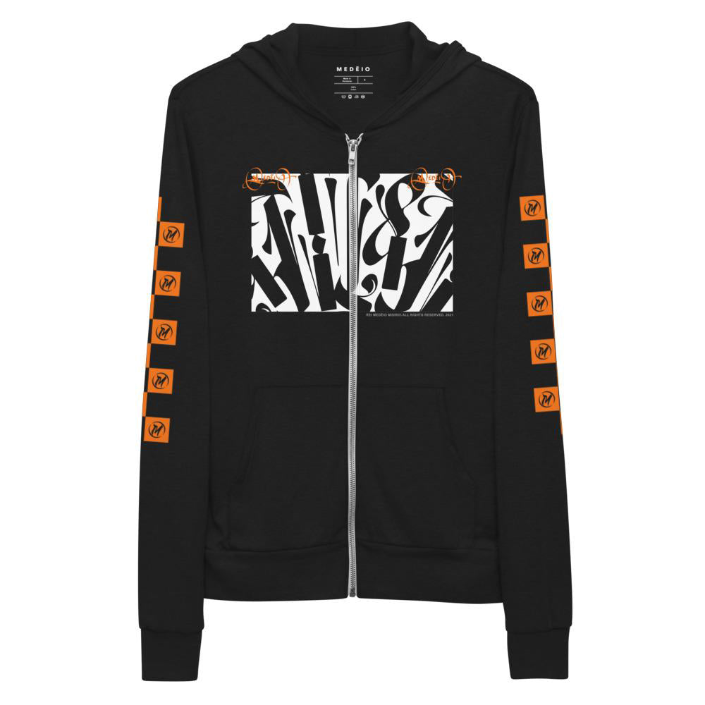 MEDĒIO - Zip-Up Hoodie (Black)