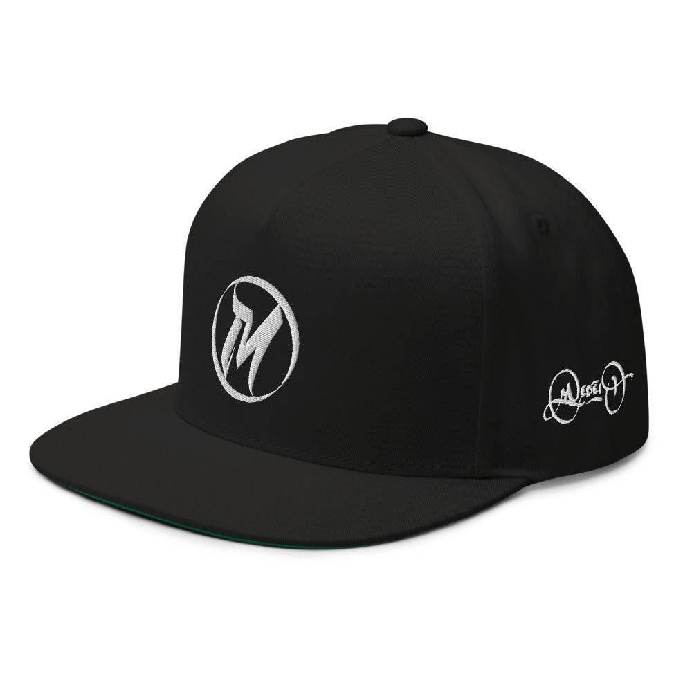 MEDĒIO - Flat Bill Cap (Black)