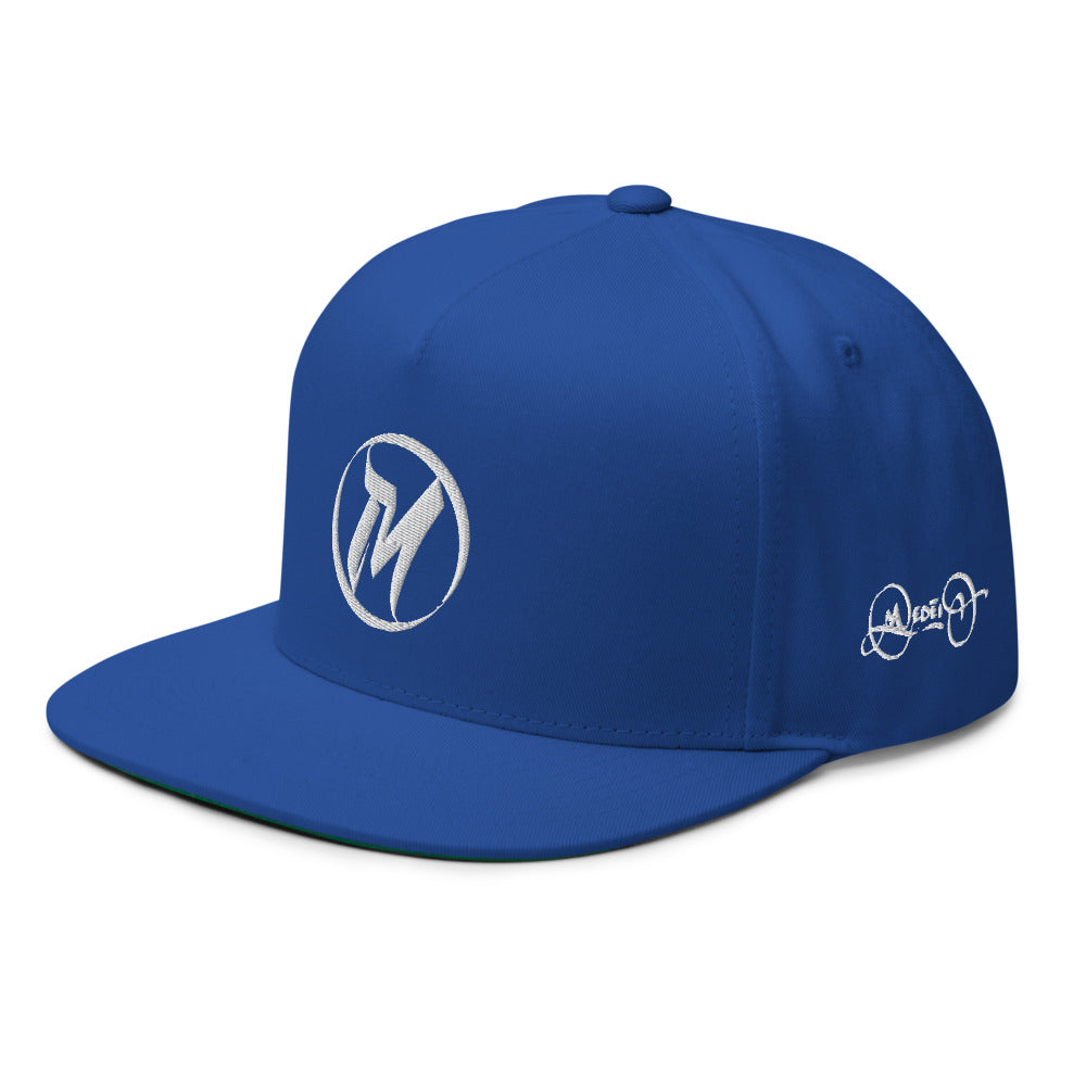 MEDĒIO - Flat Bill Cap (Royal Blue)