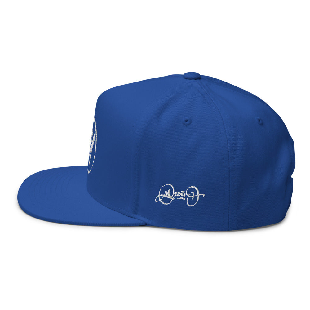 MEDĒIO - Flat Bill Cap (Royal Blue)