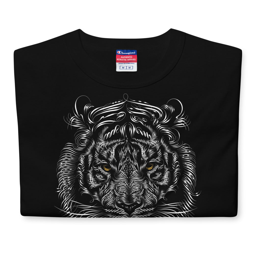 "VALOR" - MEDĒIO - MEN'S CHAMPION LONG SLEEVE SHIRT (Black/White)