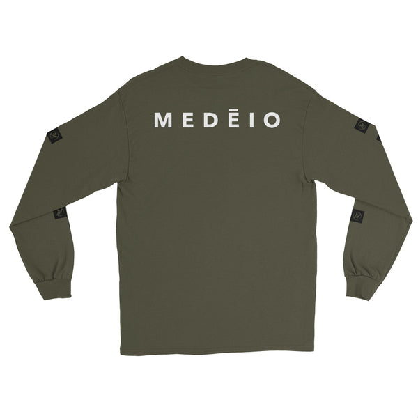 MEDĒIO - Men’s Long Sleeve Shirt (Olive)