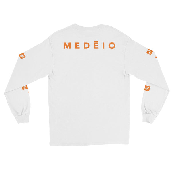 MEDĒIO - Men’s Long Sleeve Shirt (White)