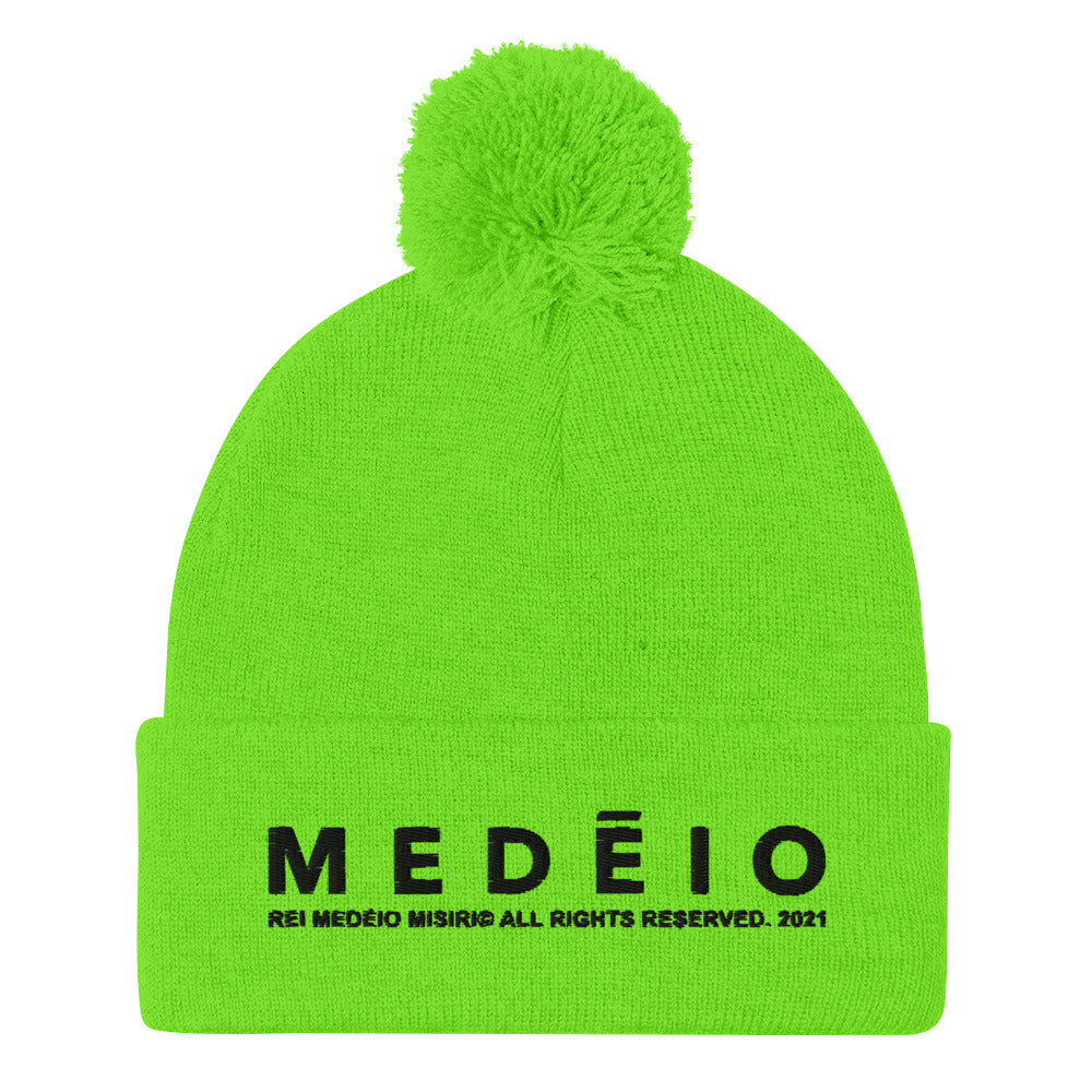 MEDĒIO - Pom-Pom Beanie (Neon)