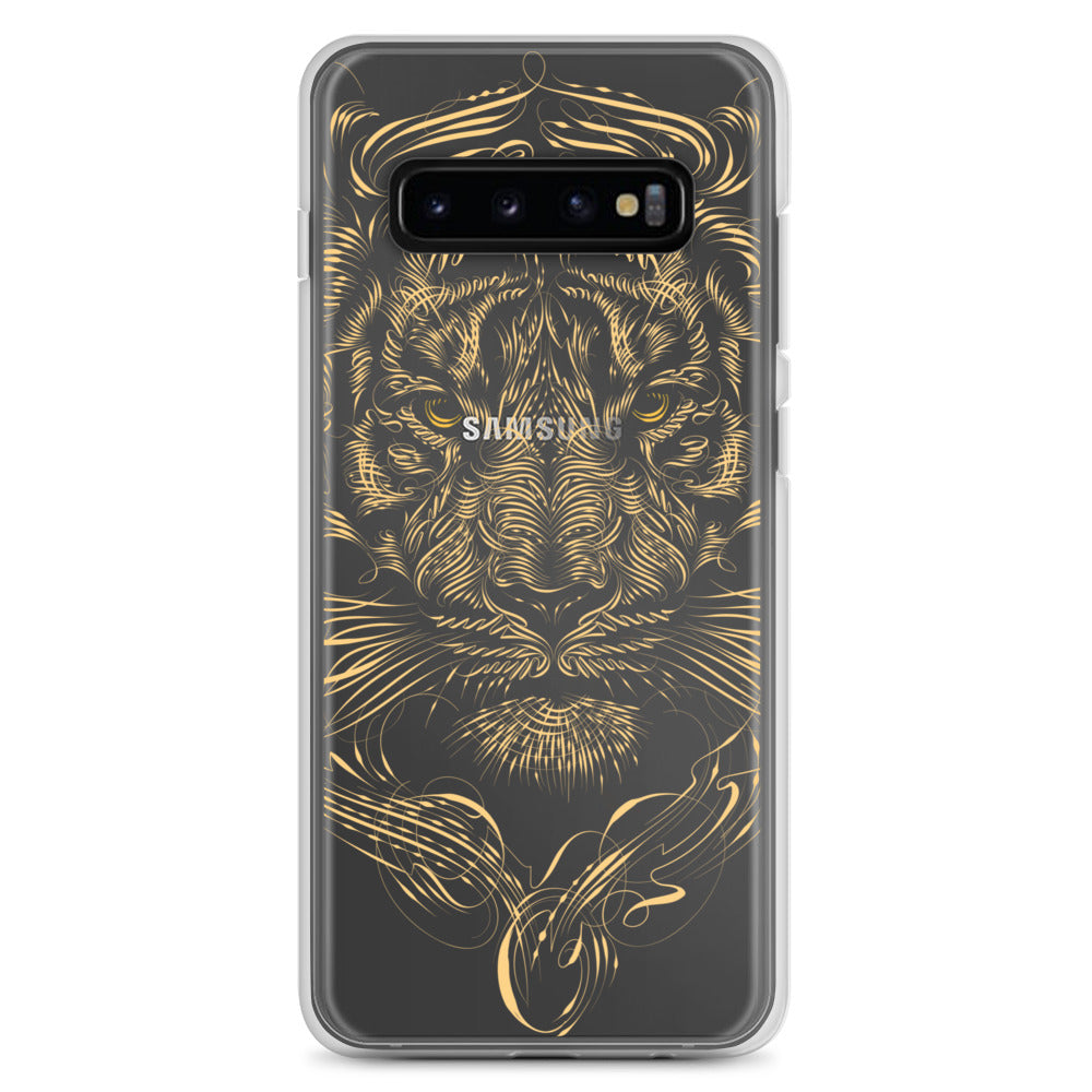 "VALOR" - MEDĒIO - Samsung Case (Black/Cream)