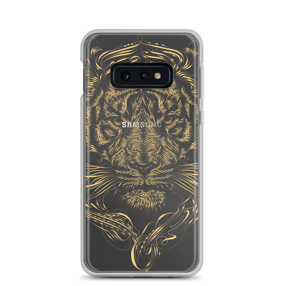 "VALOR" - MEDĒIO - Samsung Case (Black/Cream)