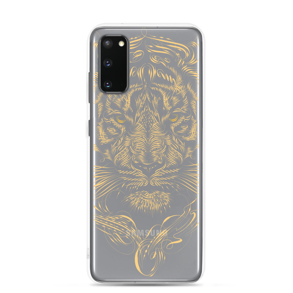 "VALOR" - MEDĒIO - Samsung Case (Black/Cream)