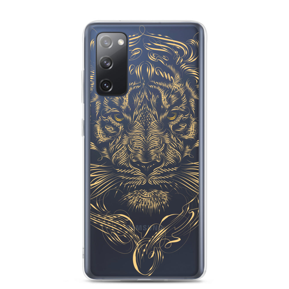 "VALOR" - MEDĒIO - Samsung Case (Black/Cream)