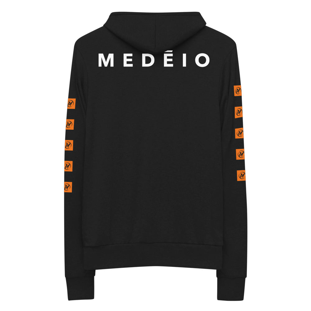 MEDĒIO - Zip-Up Hoodie (Black)